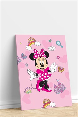 130 Minnie Mouse Kanvas Çocuk Tablo {MARKA MODELLERİ} {MARKA EN UCUZ}